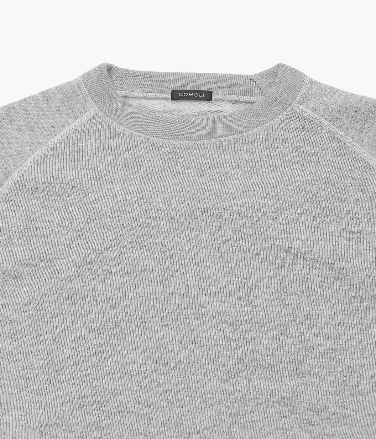 COMOLI ''グレー裏毛 クルーネック'' (GRAY) – THE STORE BY MAIDENS