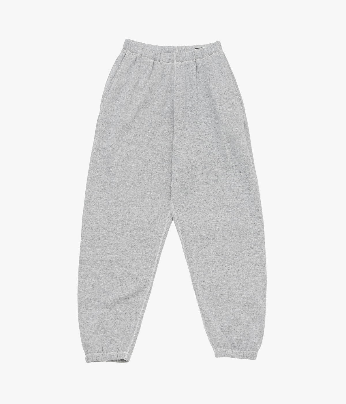 COMOLI "Gray Fleece Pants" (GRAY)