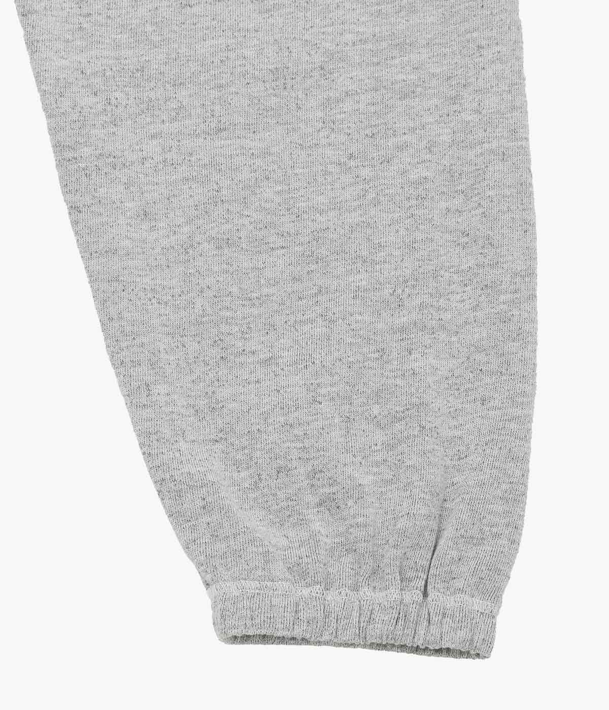 COMOLI "Gray Fleece Pants" (GRAY)