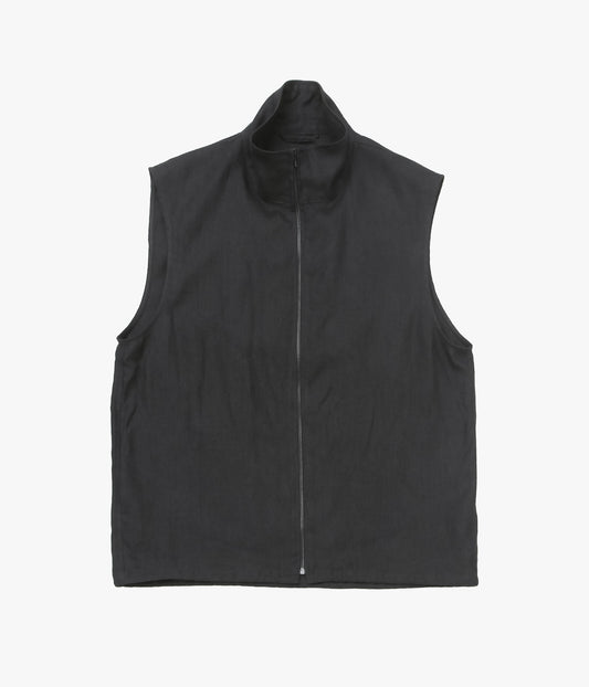COMOLI ''カナパ ベスト'' (BLACK)