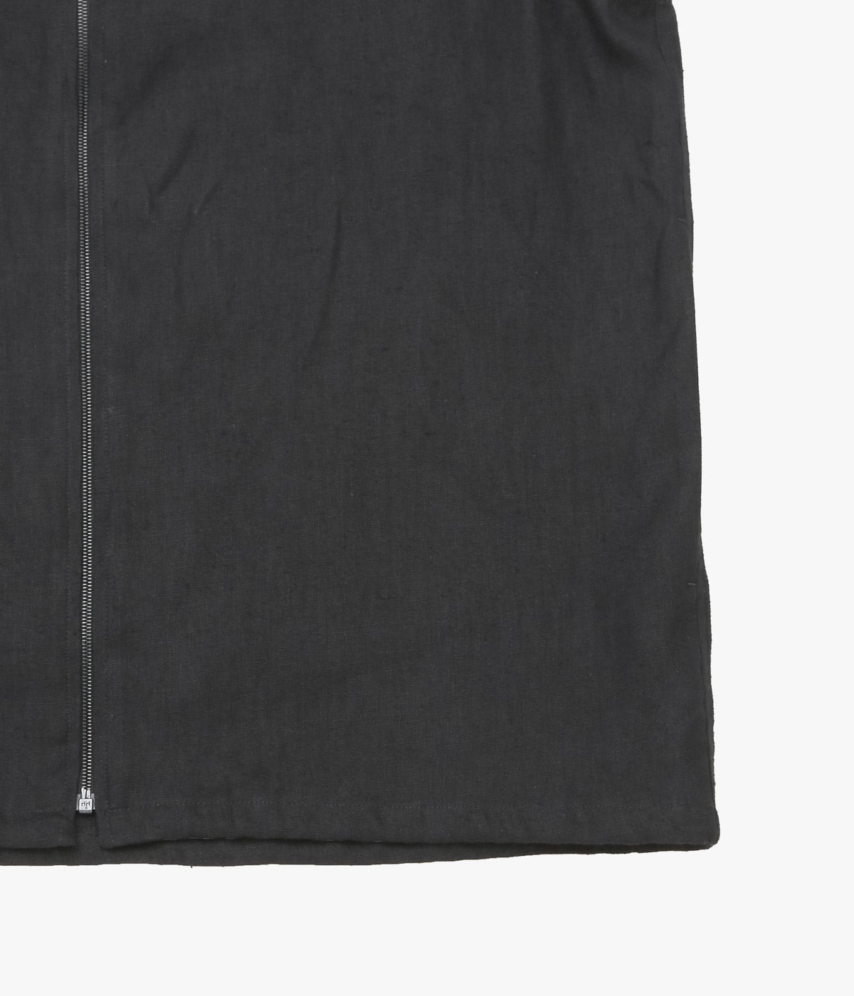 COMOLI ''カナパ ベスト'' (BLACK)