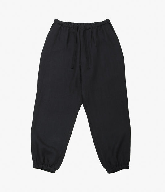COMOLI ''카나파 드로우 스트링 팬츠 ''(BLACK)