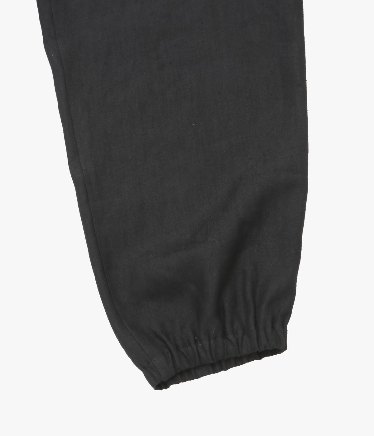 COMOLI ''カナパ ドローストリングパンツ'' (BLACK)