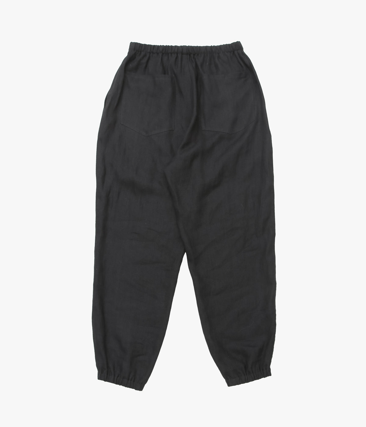 COMOLI ''カナパ ドローストリングパンツ'' (BLACK)