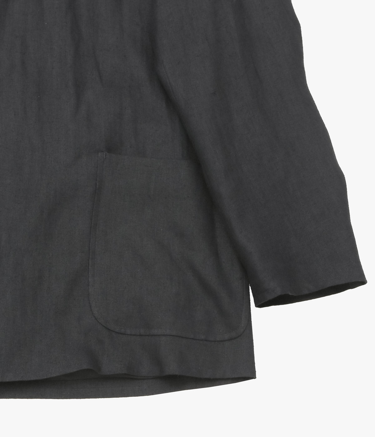 COMOLI ''カナパ スタンドカラージャケット'' (BLACK) – THE STORE BY