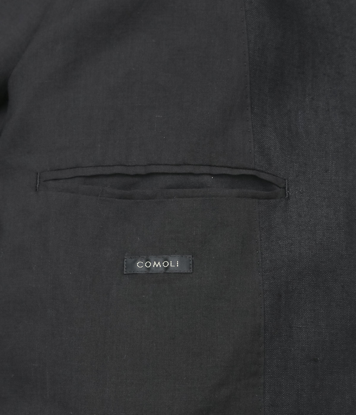 COMOLI ''カナパ スタンドカラージャケット'' (BLACK)