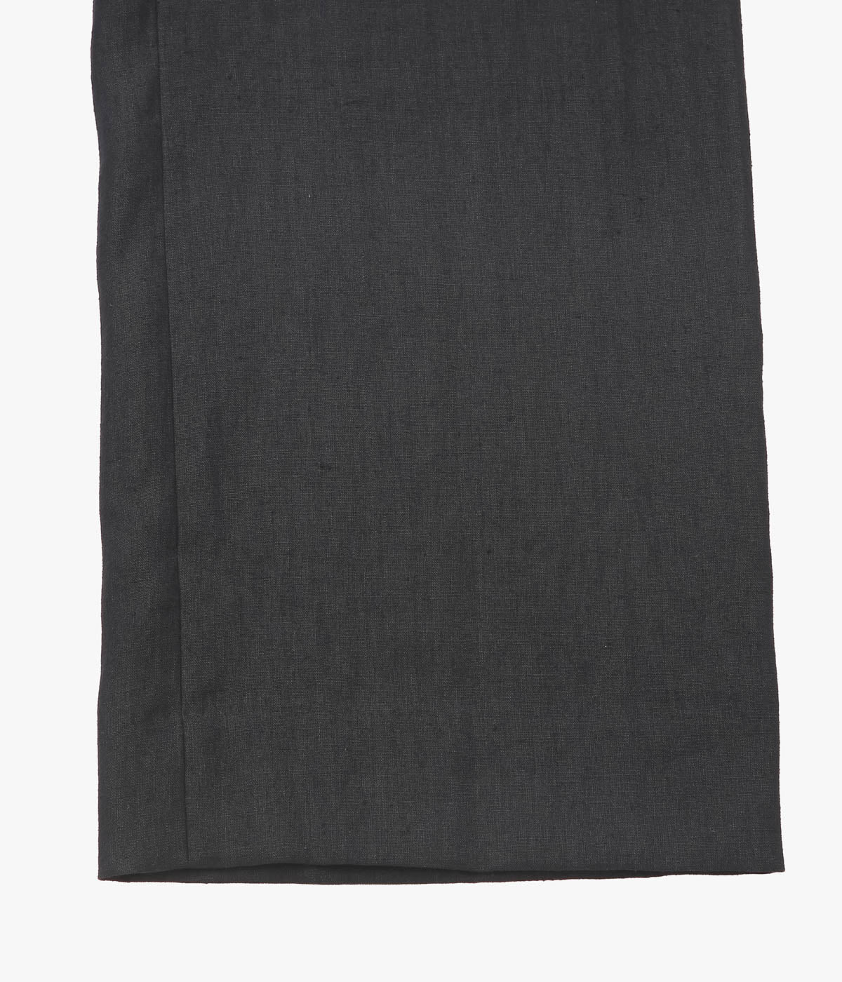 COMOLI "Canapa Wide Pants" (BLACK)