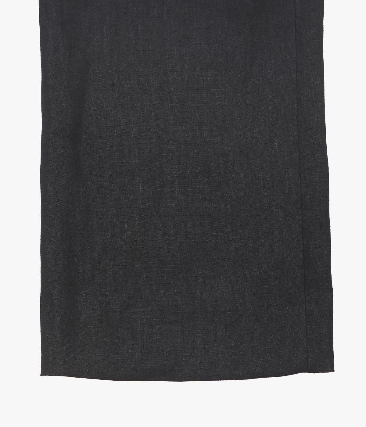 COMOLI "Canapa Wide Pants" (BLACK)