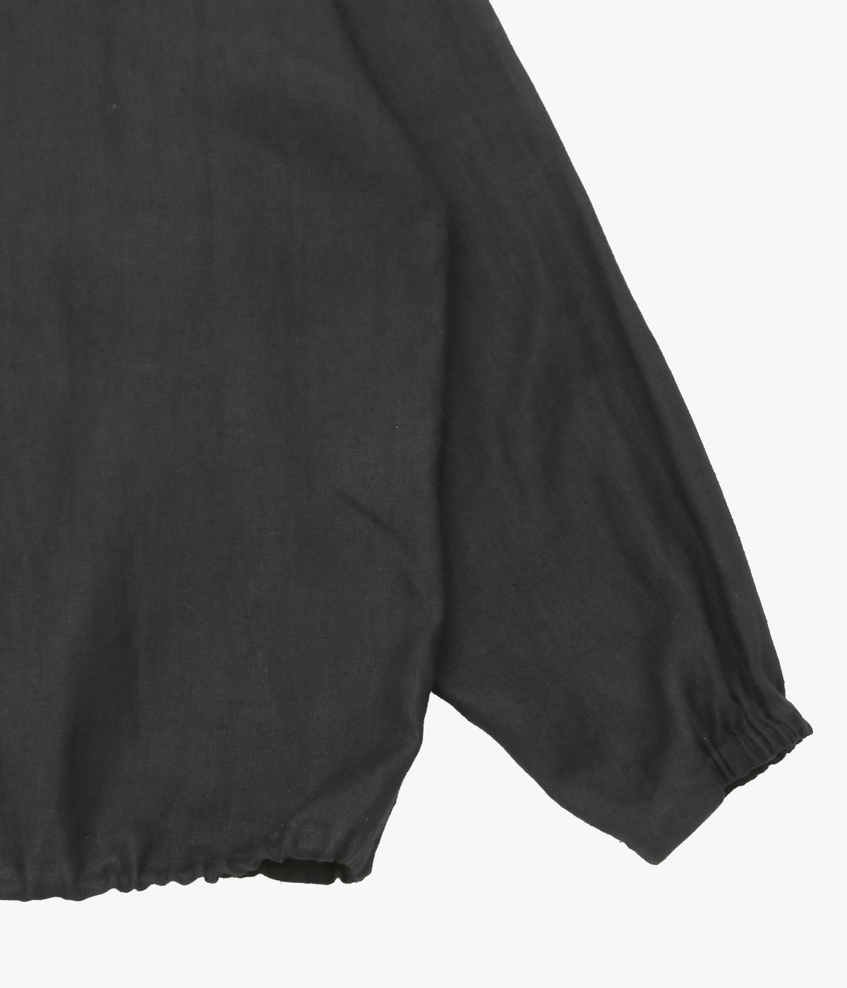 COMOLI "Canapa Zip Jacket" (BLACK)