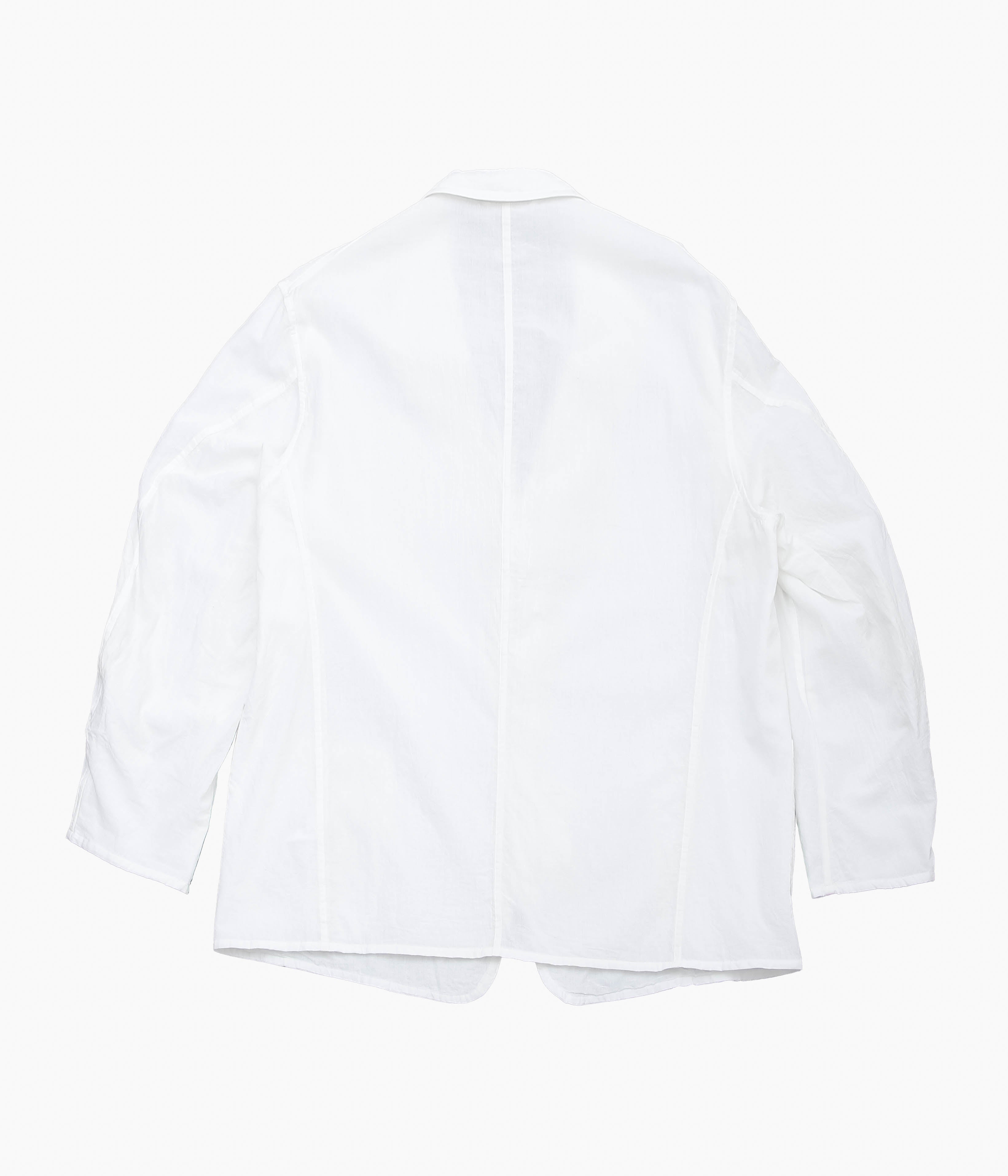 コモリ 新品タグ付き 25ss KHADI コットン シャツ ジャケット ３白 コモリ 新品タグ付き 25ss KHADI コットン シャツ ジャケット 3白