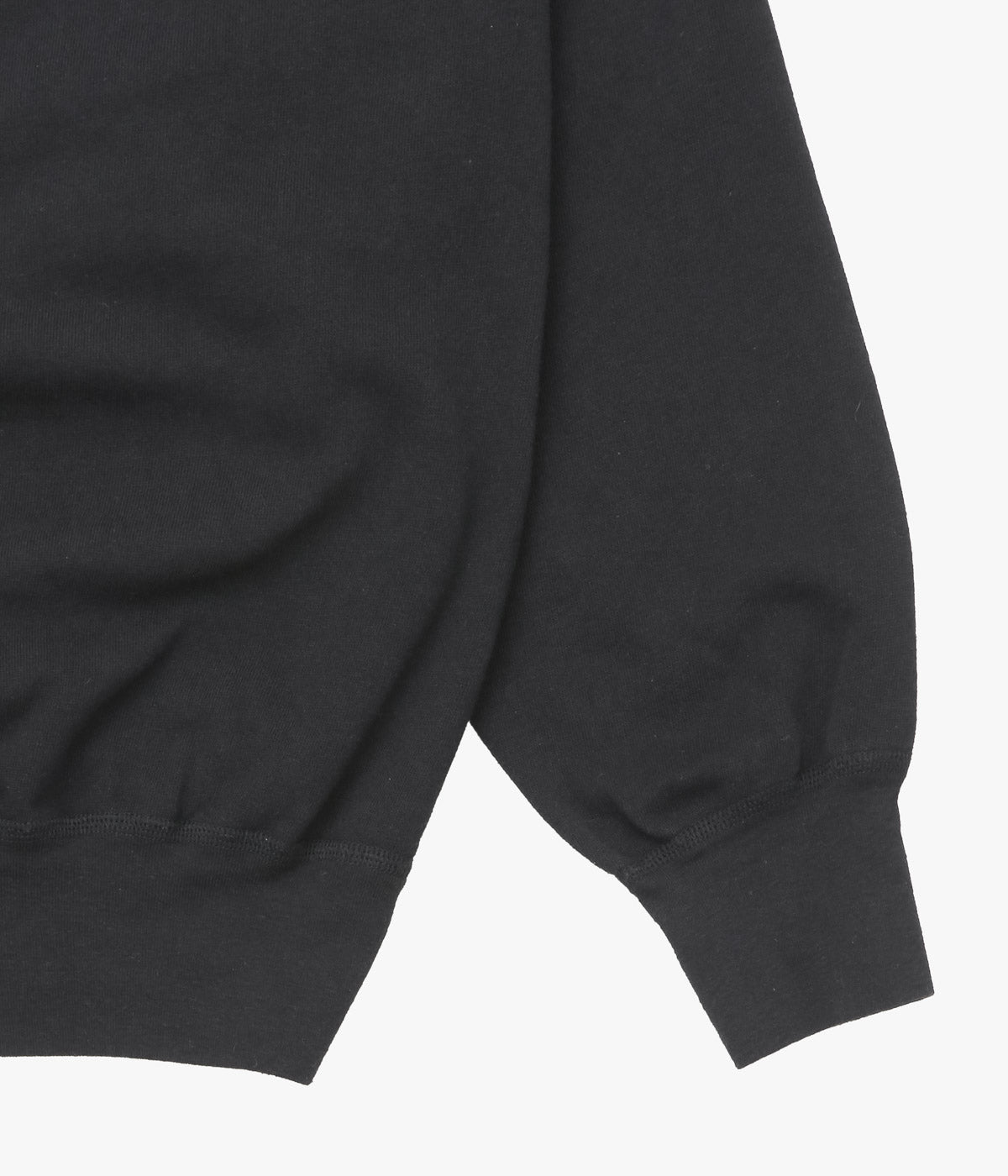 COMOLI ''LWコットン裏毛 クルーネック'' (BLACK) – THE STORE BY MAIDENS