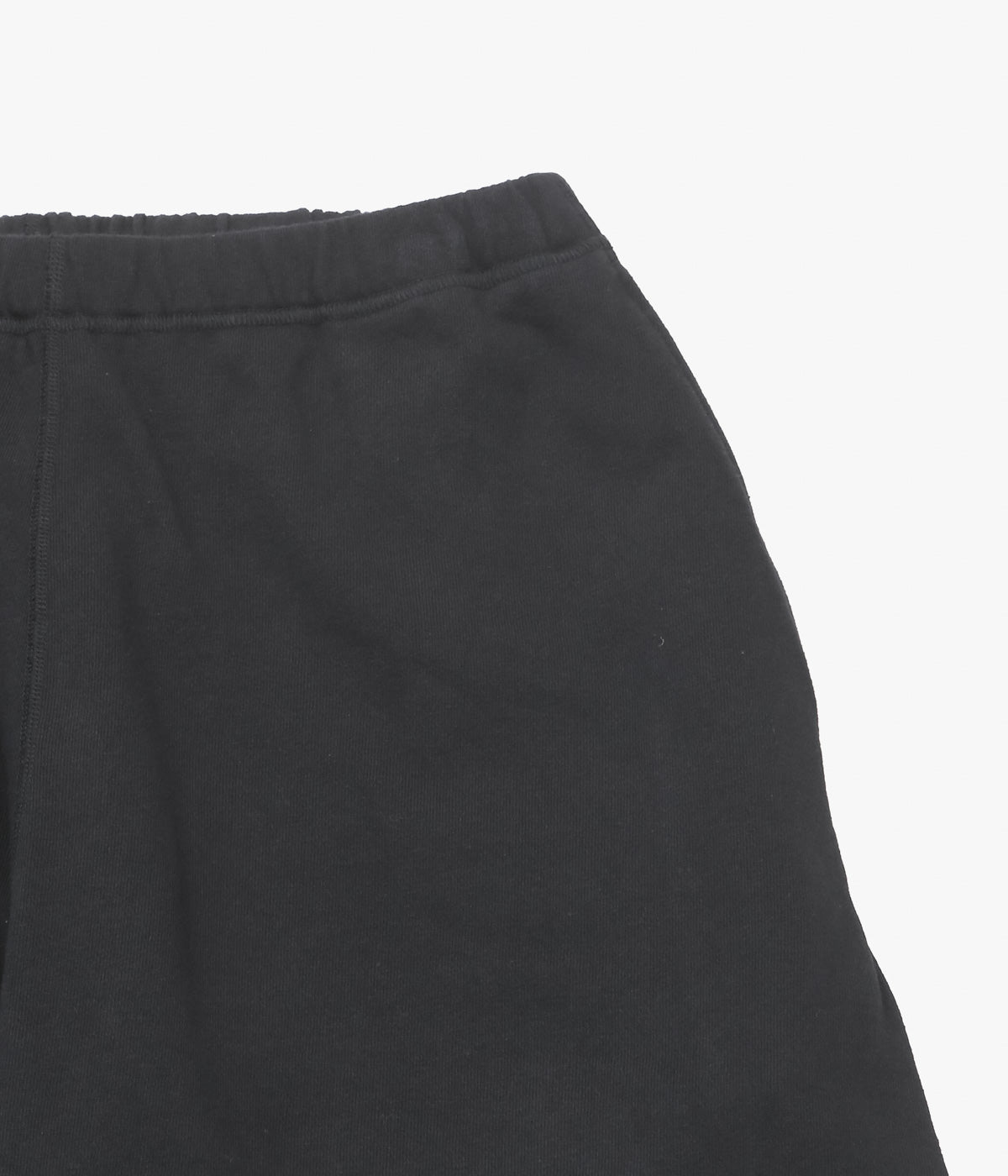 COMOLI "LW Cotton Fleece Pants" (BLACK)