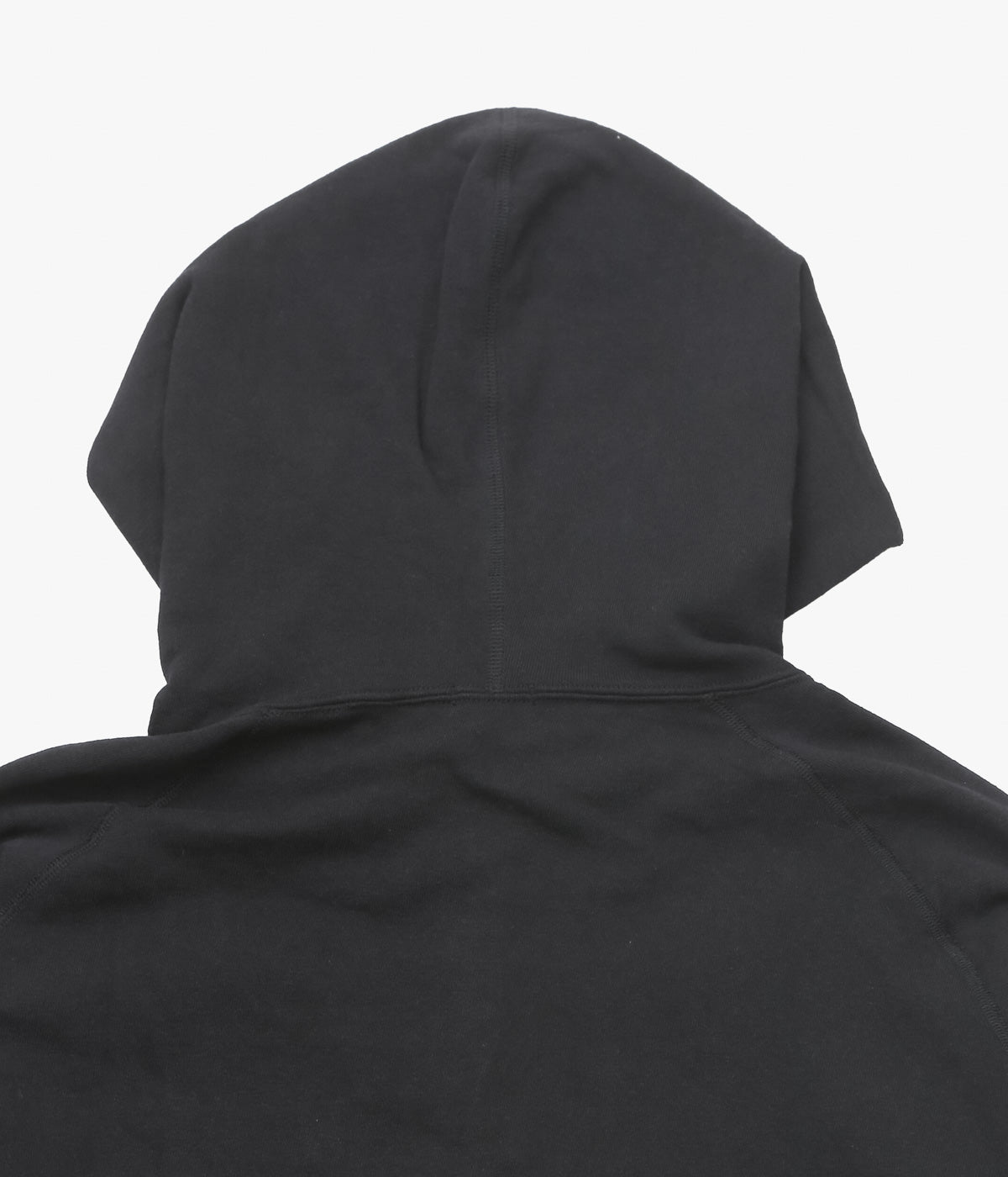 COMOLI ''LWコットン裏毛 ジップパーカ'' (BLACK)