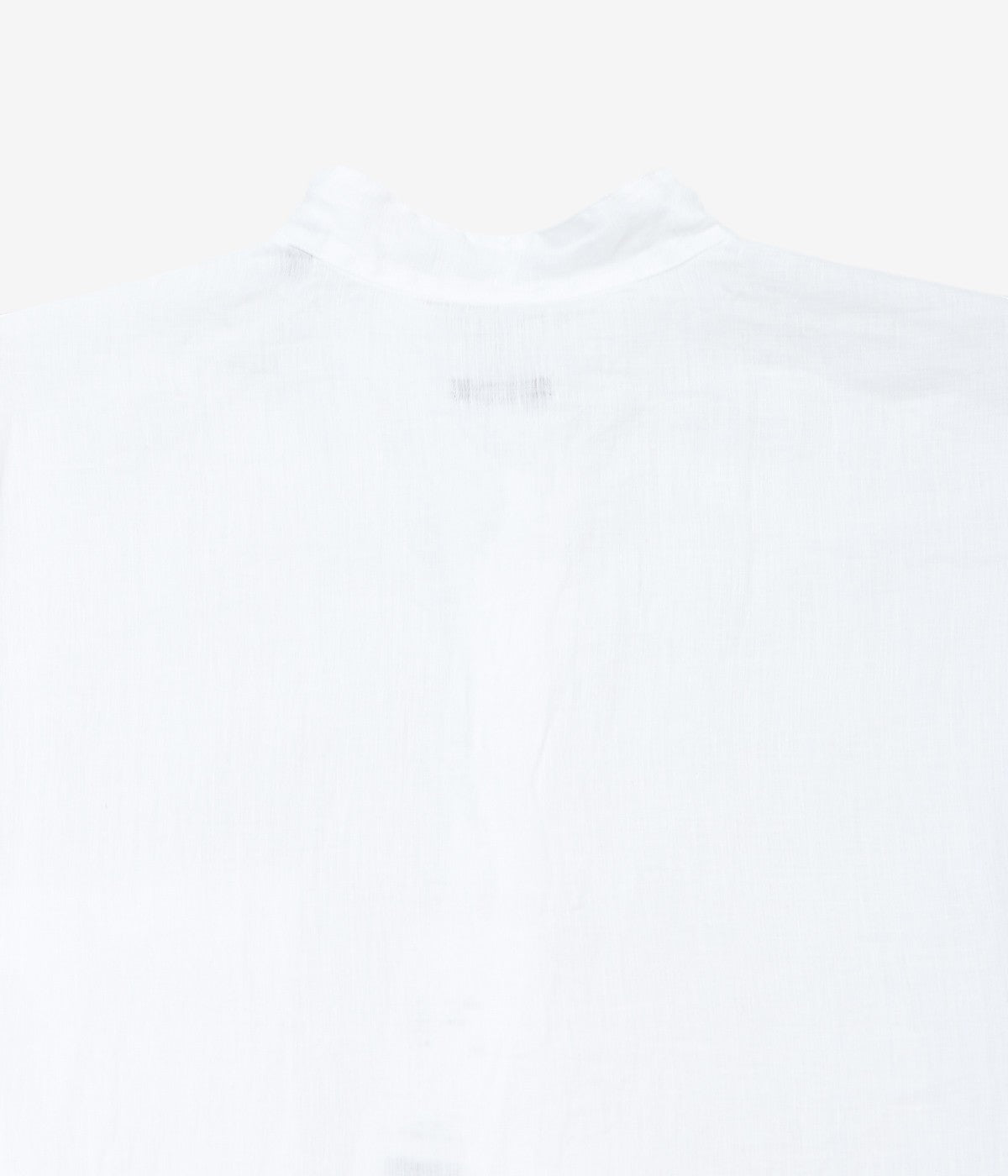 COMOLI ''Linen W Cross Pullover Shirt'' (WHITE)