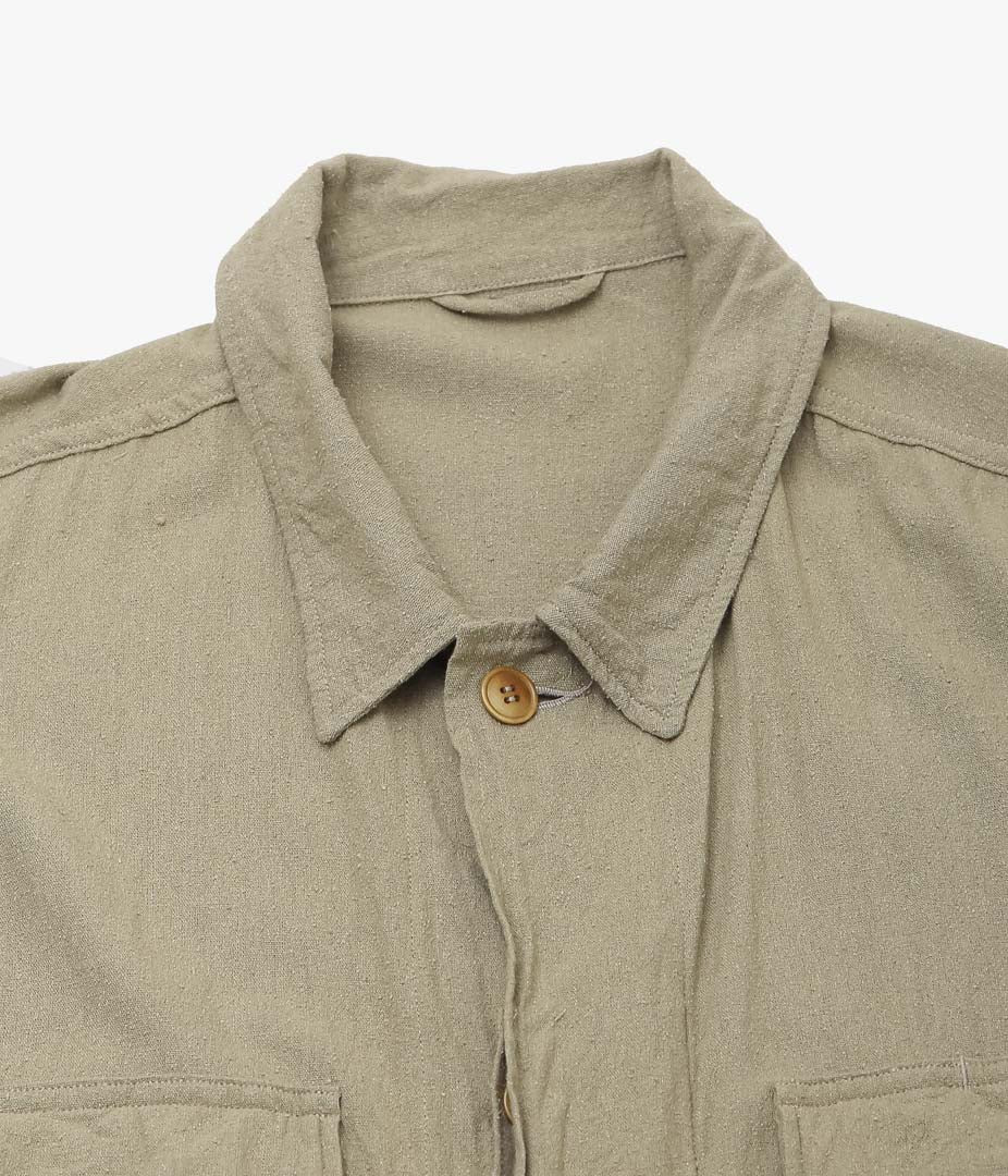 COMOLI ''ローシルク B.D.Uジャケット'' (KHAKI) – THE STORE BY COMOLI ''ローシルク B.D.Uジャケット'' (KHAKI) – THE STORE BY