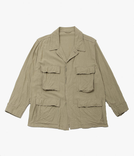 COMOLI ''로실크 BDU 재킷 ''(KHAKI)