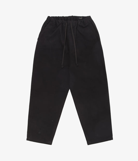 COMOLI ''Moleskin Drawstring Pants'' (BLACK)