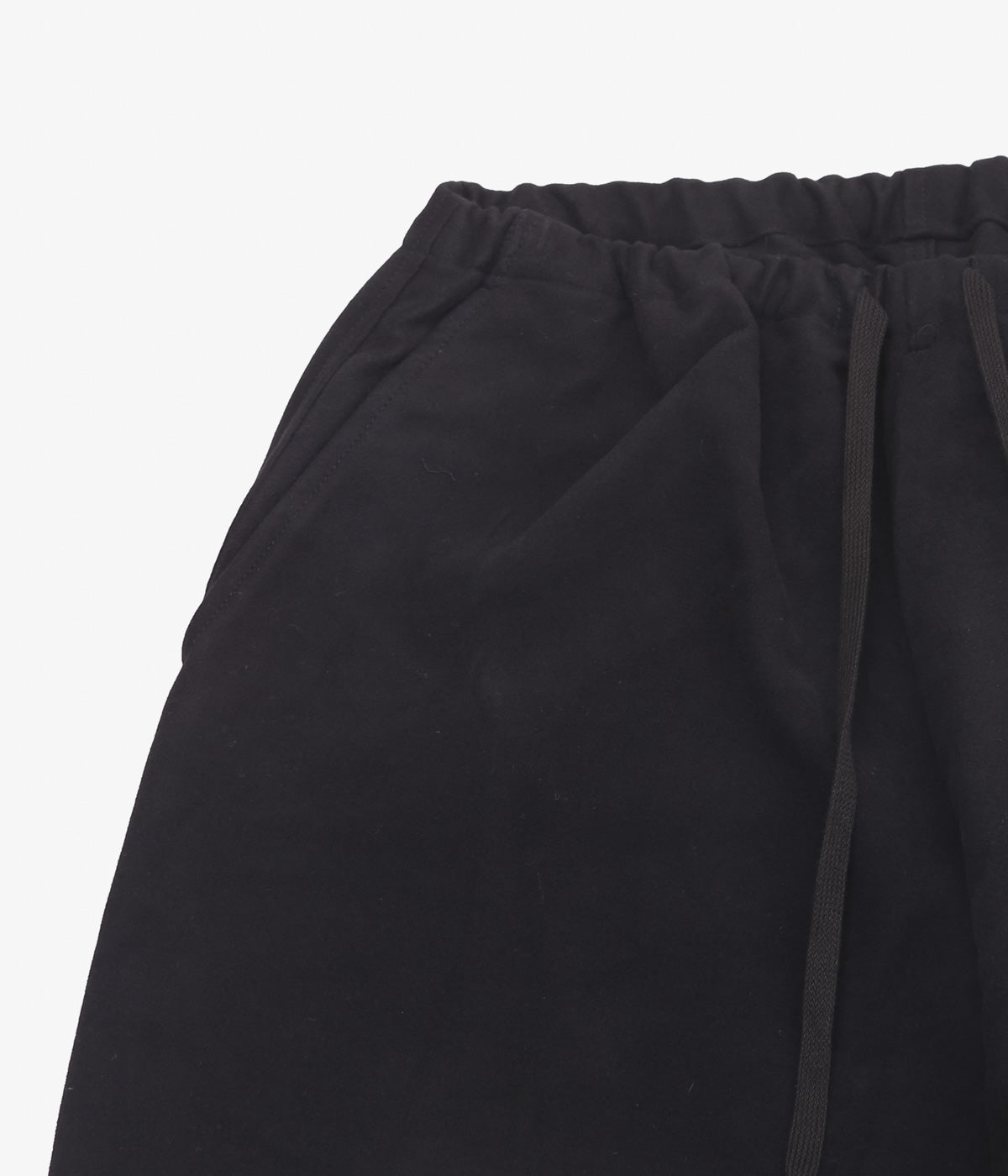 COMOLI ''Moleskin Drawstring Pants'' (BLACK)
