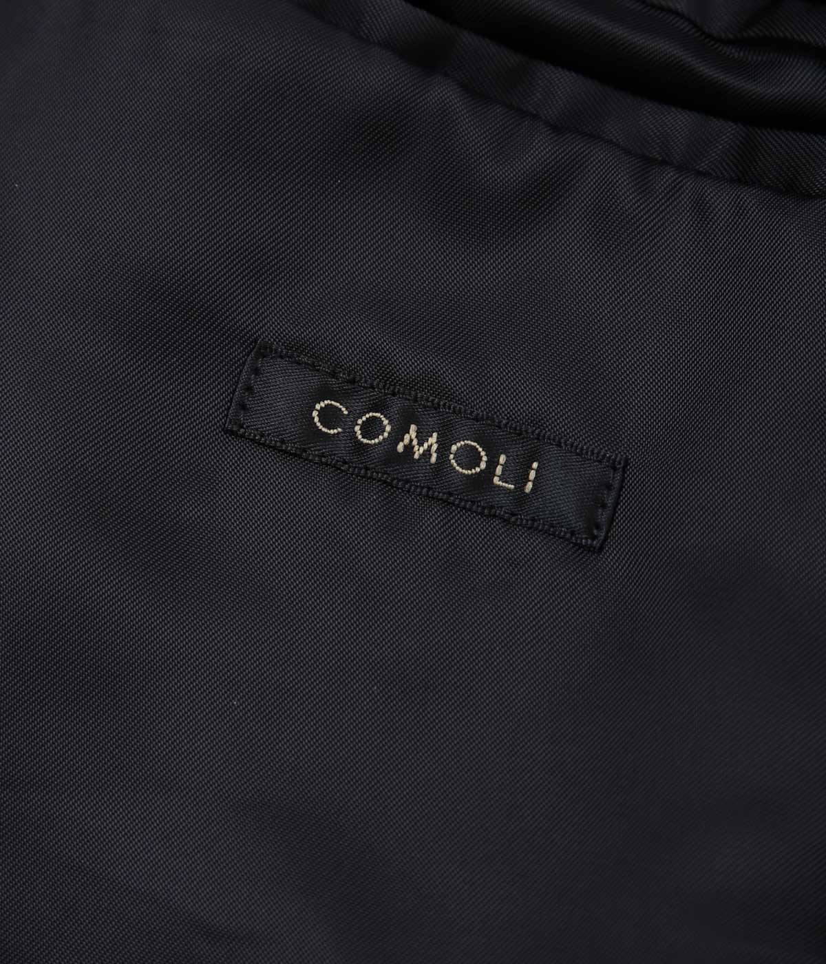 COMOLI "Moleskin Military Coat" (Black)