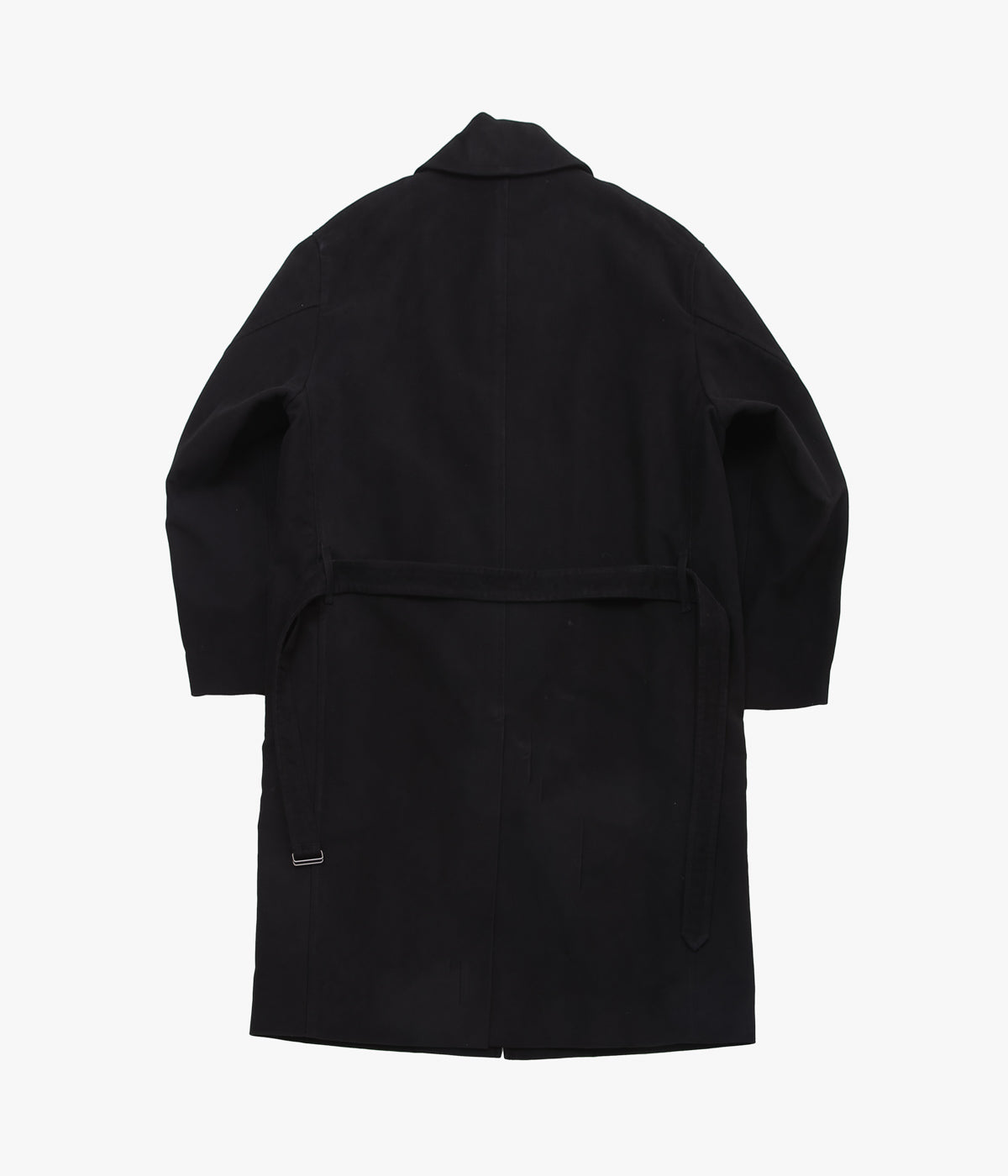 COMOLI "Moleskin Military Coat" (Black)