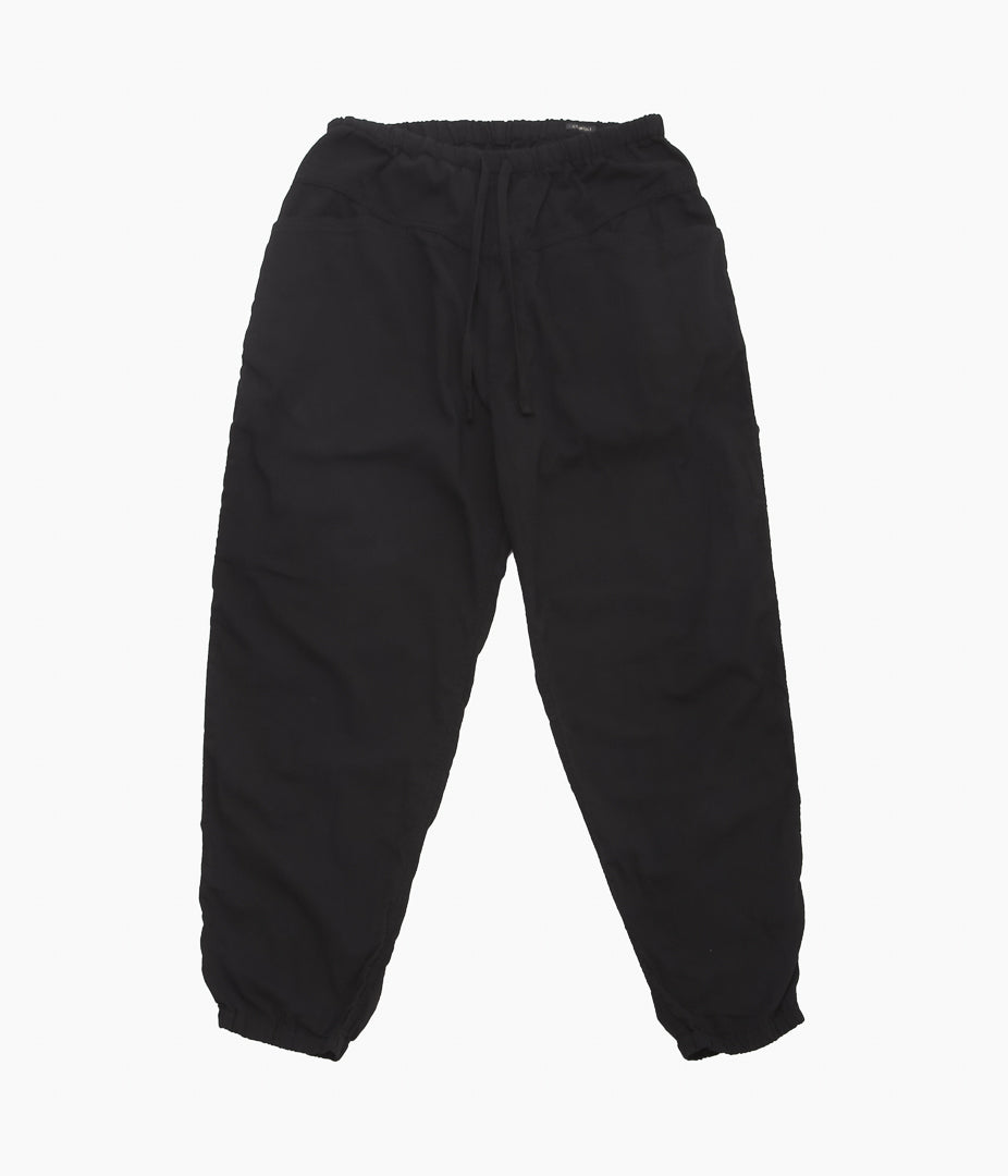 COMOLI ''オックス ドローストリングパンツ'' (BLACK)