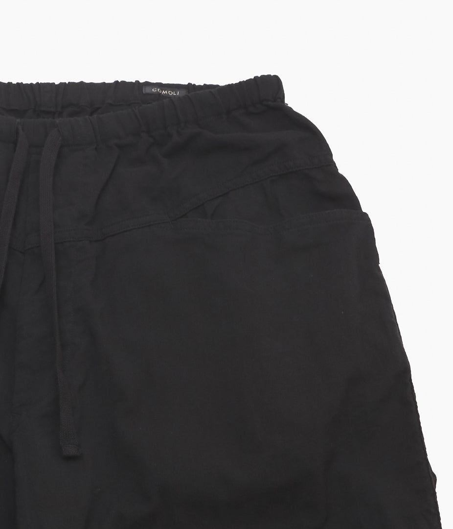 COMOLI ''オックス ドローストリングパンツ'' (BLACK)