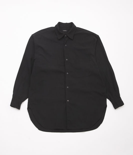 COMOLI ''オックス シャツ'' (BLACK)