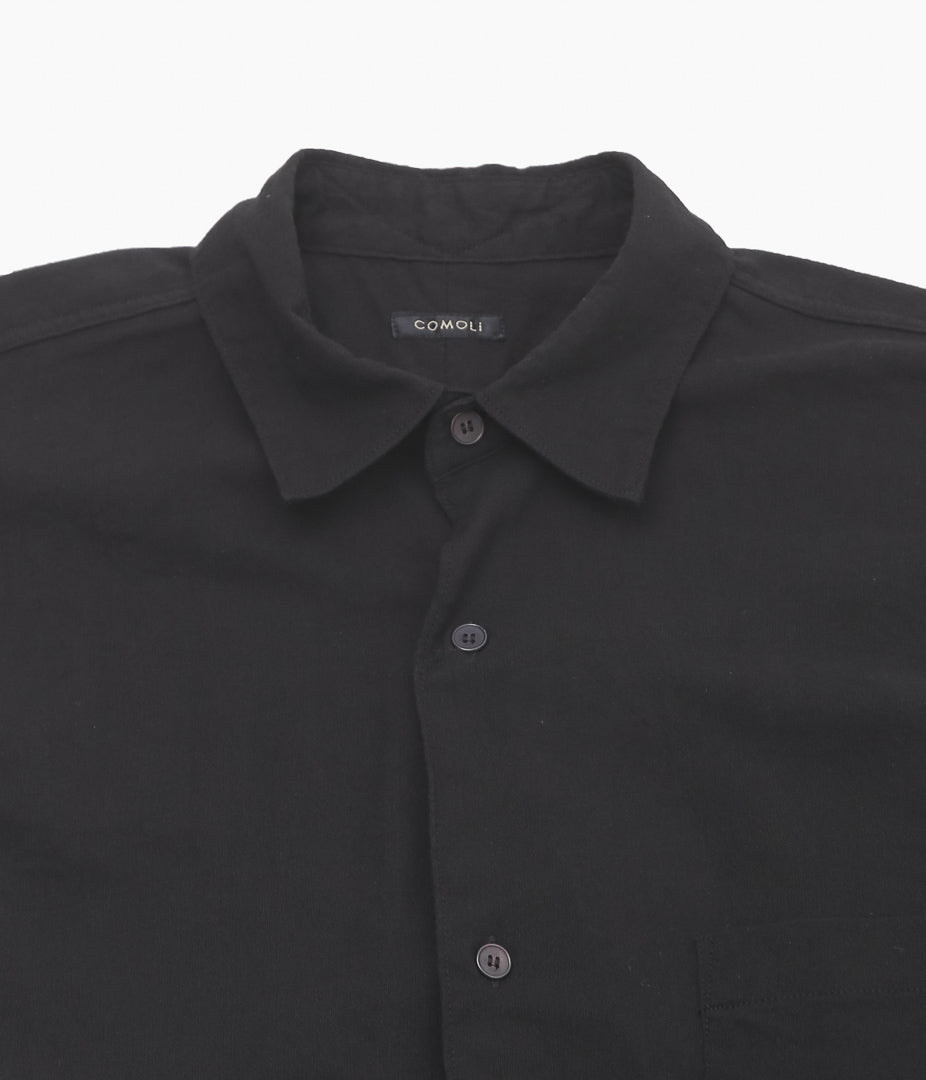 COMOLI ''オックス シャツ'' (BLACK) – THE STORE BY MAIDENS
