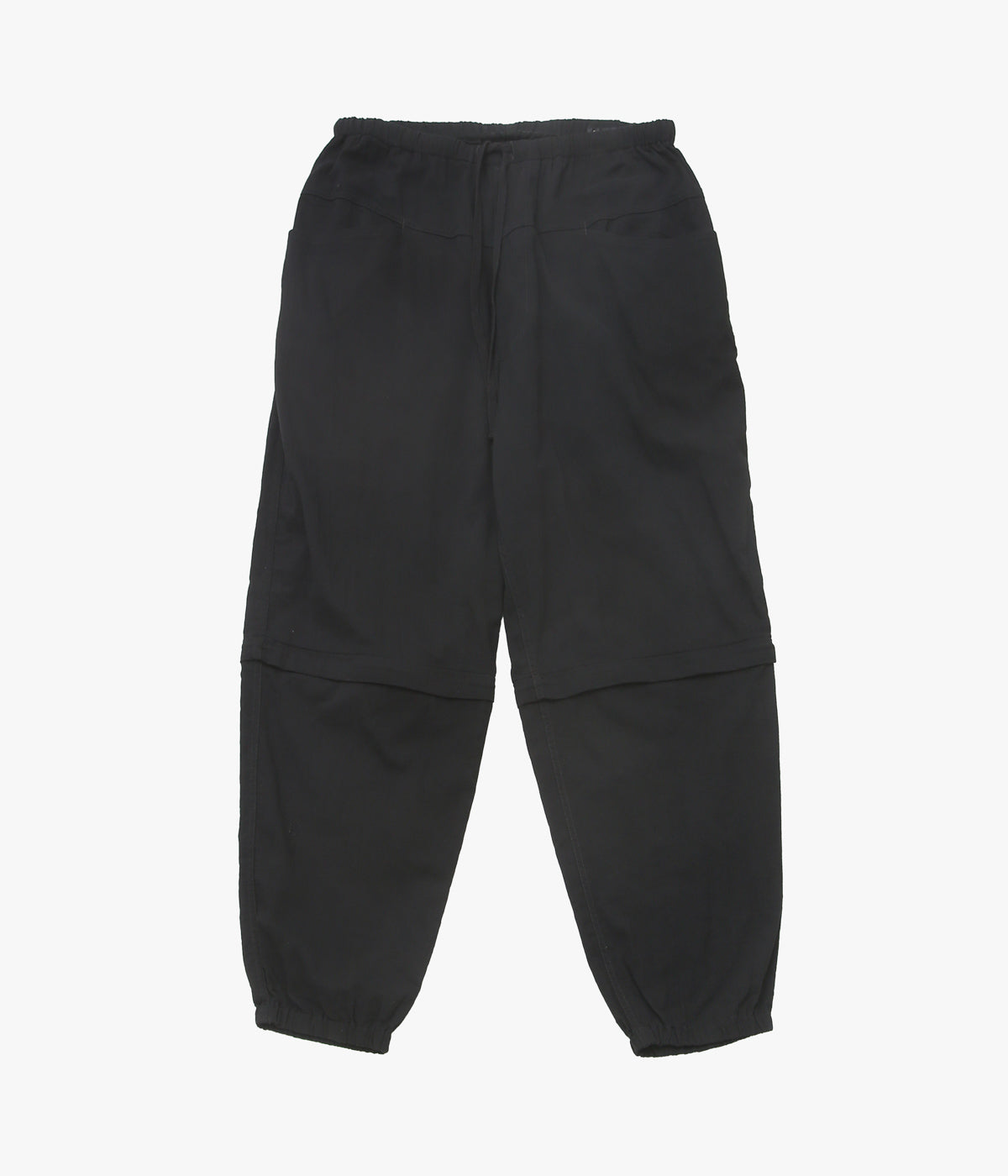 COMOLI ''オックス コンバーティブルパンツ'' (BLACK)