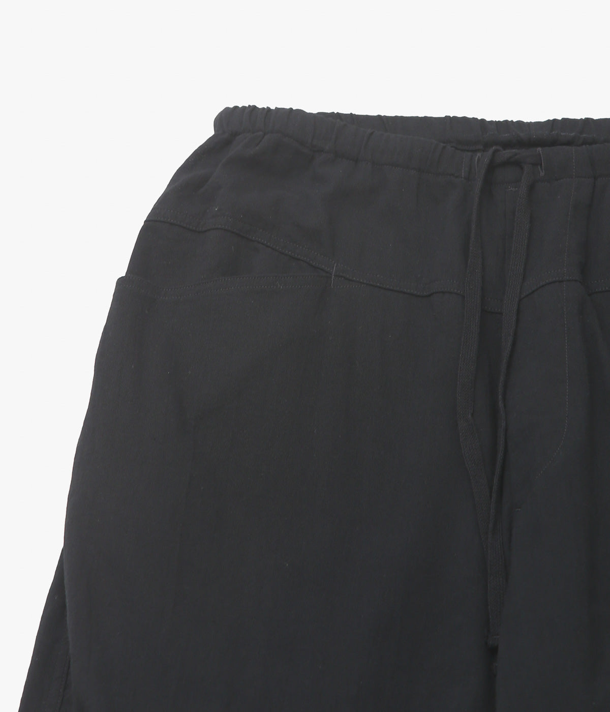 COMOLI ''オックス コンバーティブルパンツ'' (BLACK)