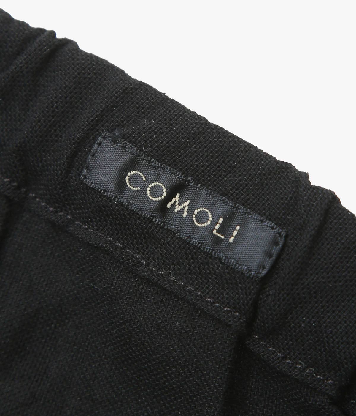 COMOLI ''オックス コンバーティブルパンツ'' (BLACK)