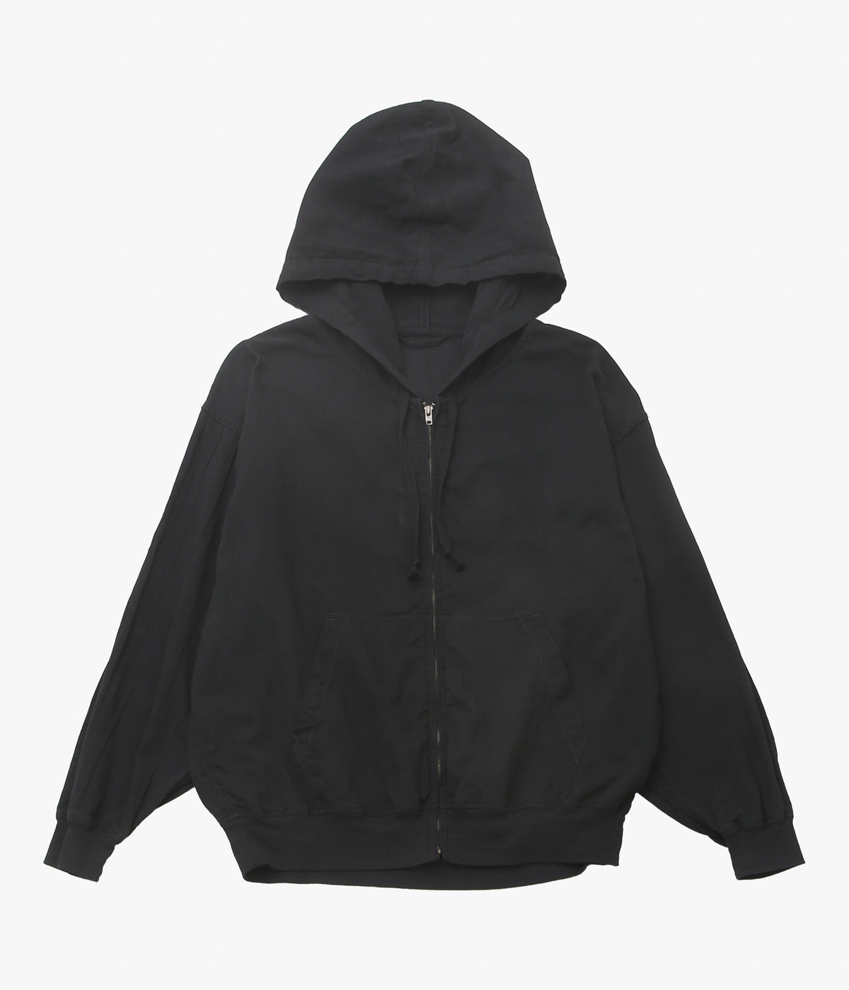 COMOLI ''オックス ジップパーカ'' (BLACK)