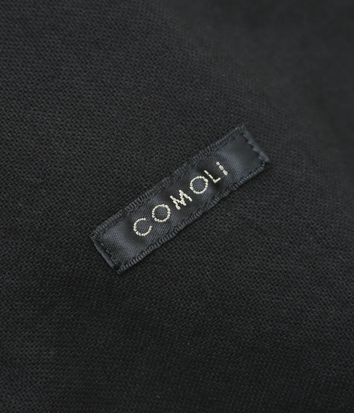 COMOLI ''オックス ジップパーカ'' (BLACK)