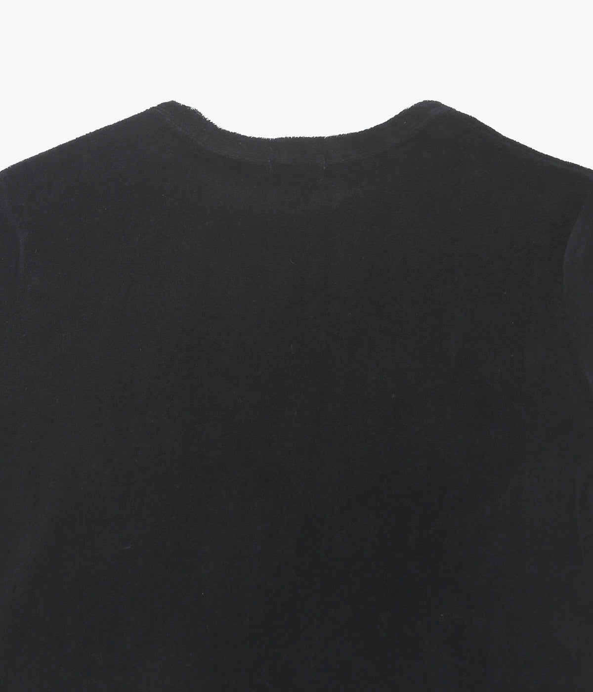 COMOLI ''パイル ミニTシャツ'' (BLACK)