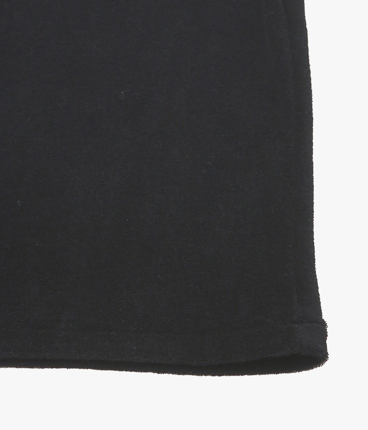 COMOLI ''パイル ミニTシャツ'' (BLACK)