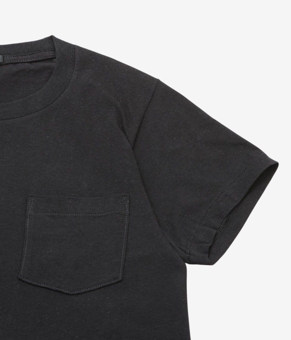 COMOLI ''ポケット Tシャツ'' (BLACK)