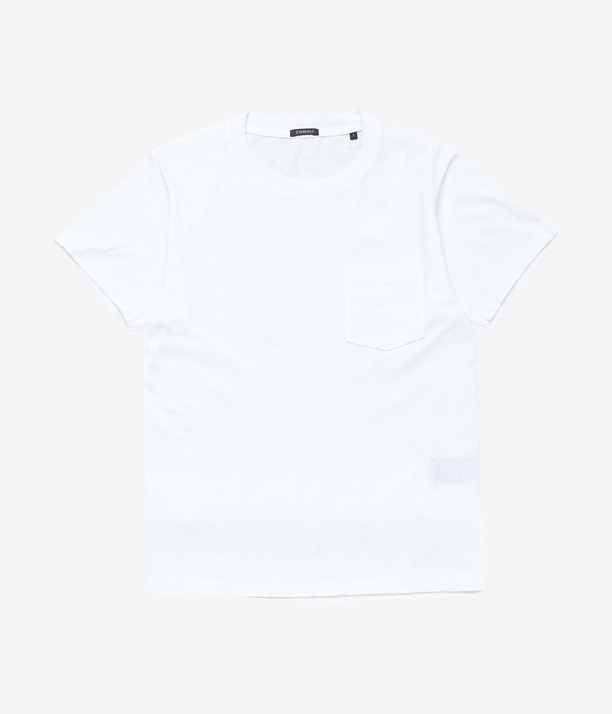 COMOLI ''ポケット Tシャツ'' (WHITE)