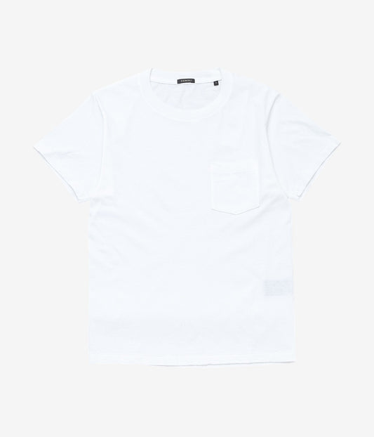 COMOLI ''ポケット Tシャツ'' (WHITE)