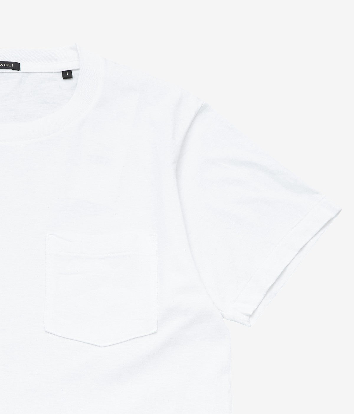 COMOLI ''ポケット Tシャツ'' (WHITE)
