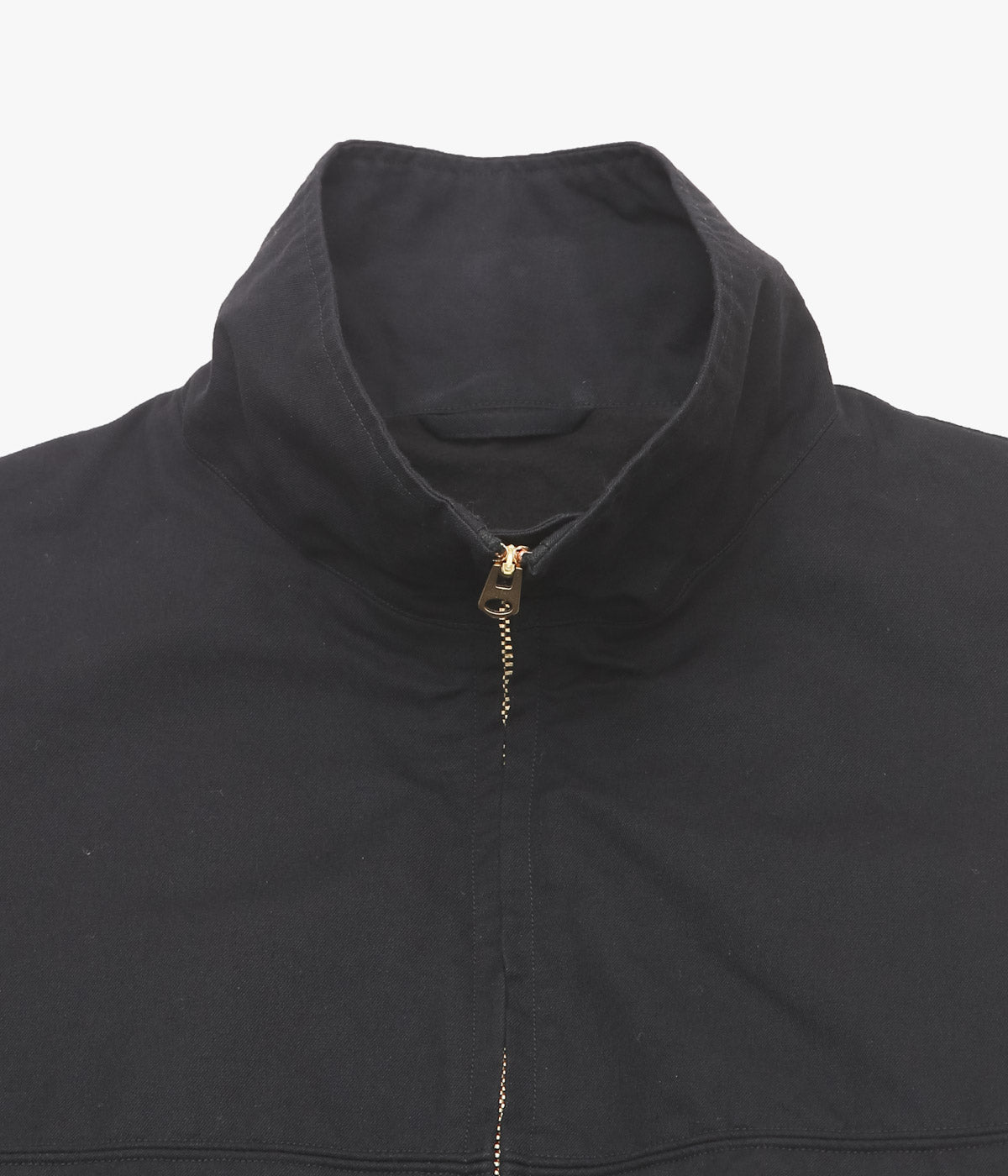 COMOLI "Postwork Twill Cap Shoulder Blouson" (Black)