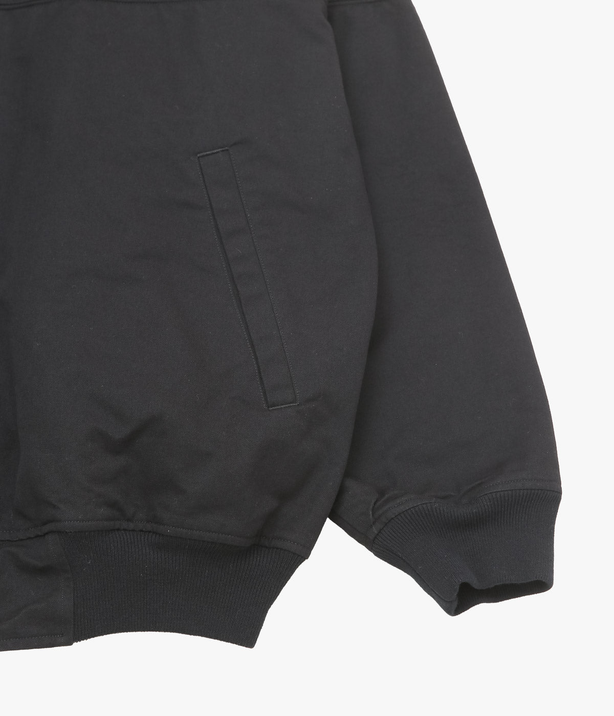 COMOLI "Postwork Twill Cap Shoulder Blouson" (Black)
