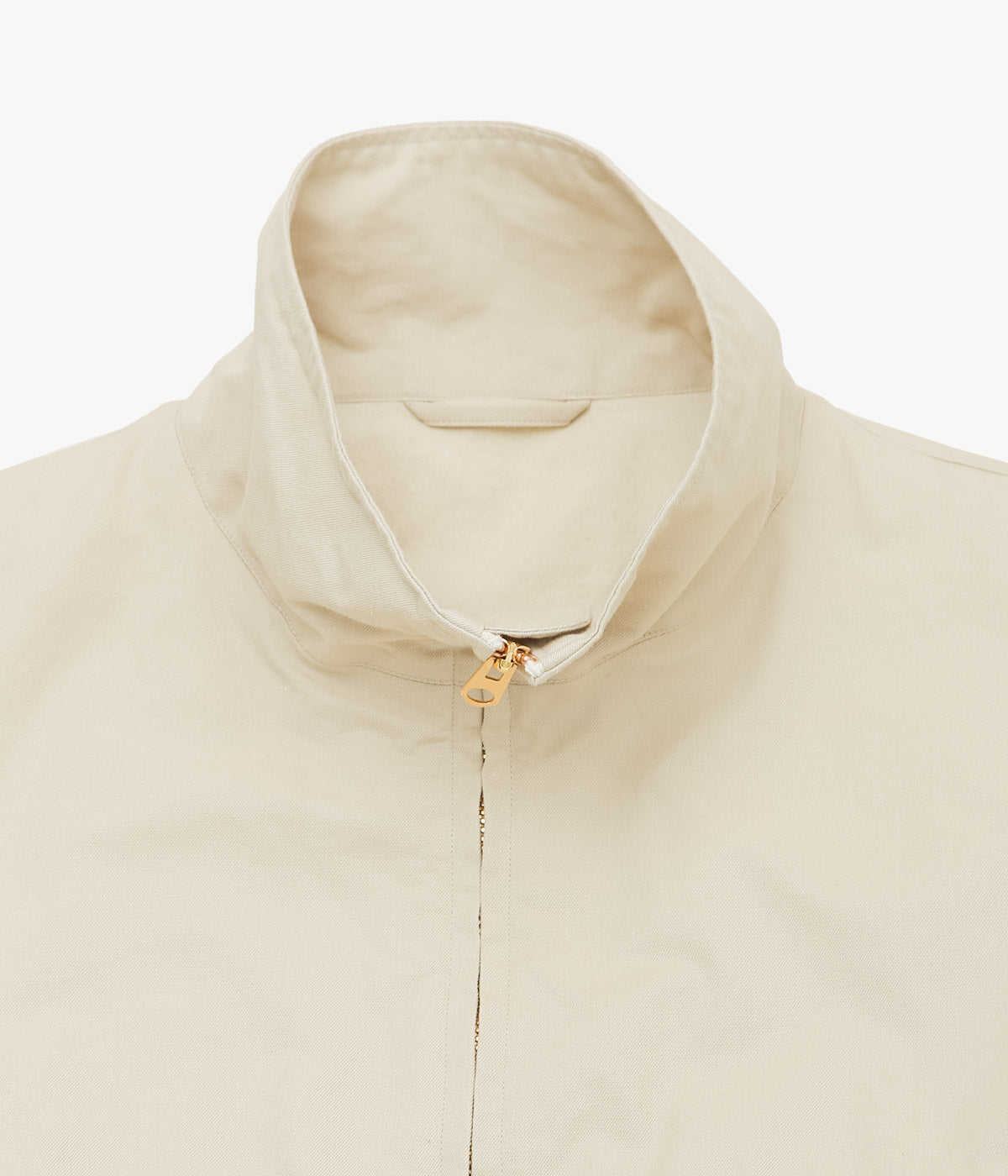 COMOLI ''포스트 워크 트윌 캡 숄더 블루존 ''(IVORY)