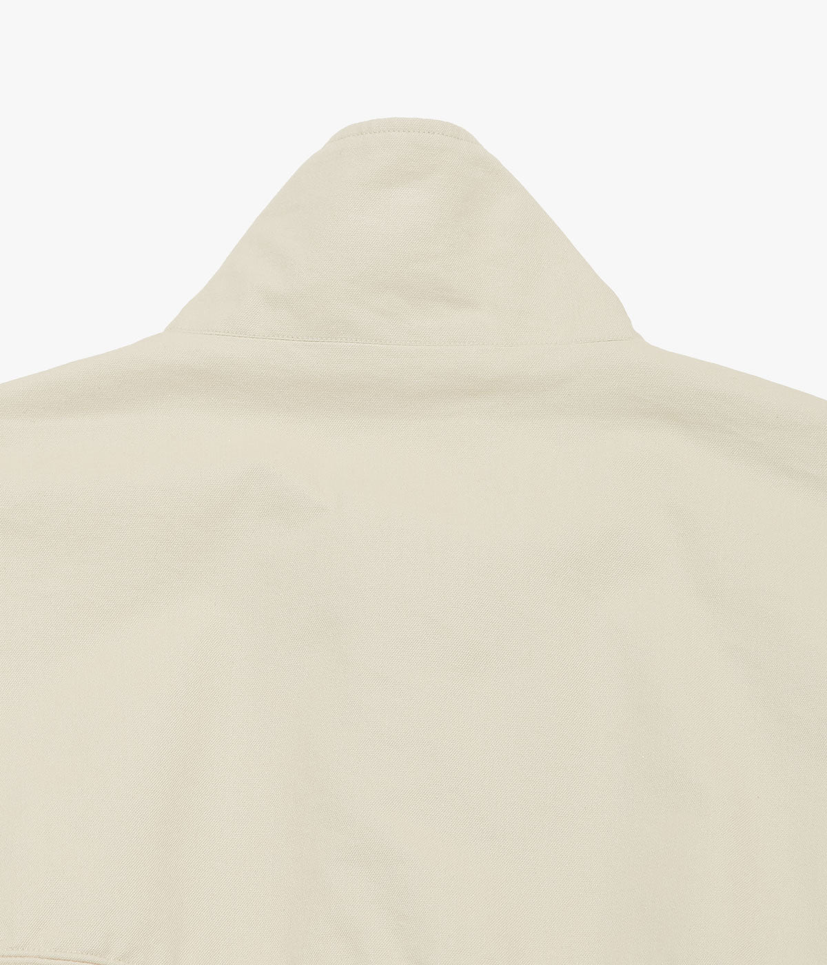 COMOLI ''포스트 워크 트윌 캡 숄더 블루존 ''(IVORY)