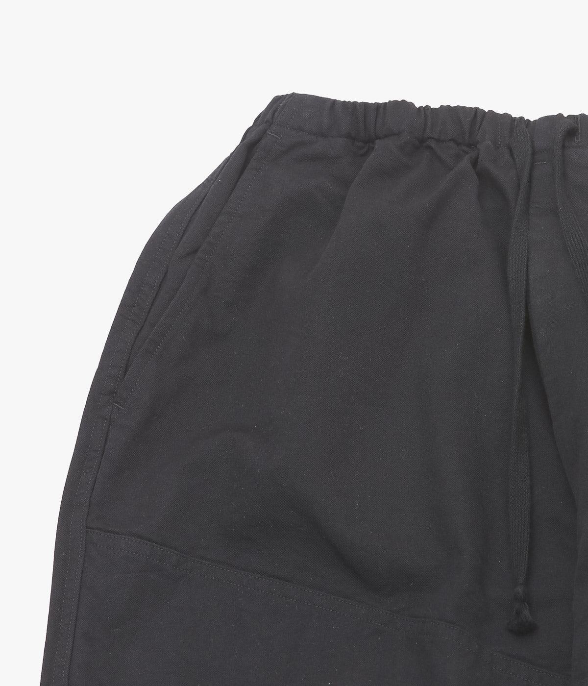 COMOLI ''ポストワークツイル ハンティングパンツ'' (BLACK)