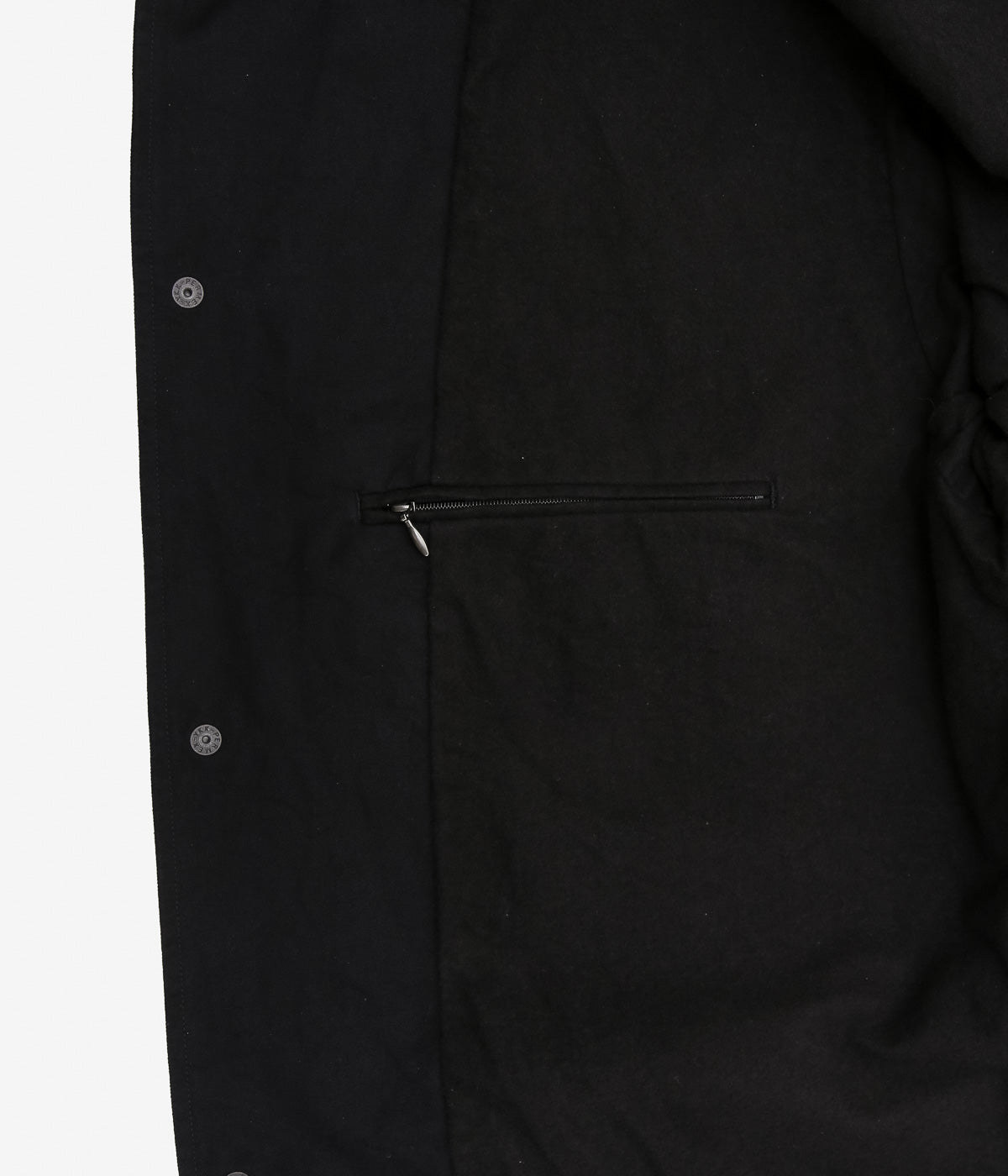 COMOLI "Postwork Twill Jacket" (Black)