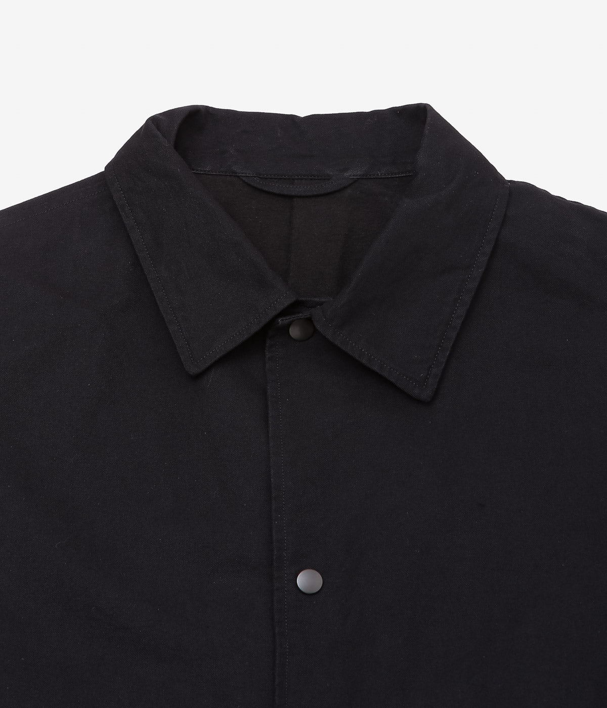 COMOLI "Postwork Twill Jacket" (Black)