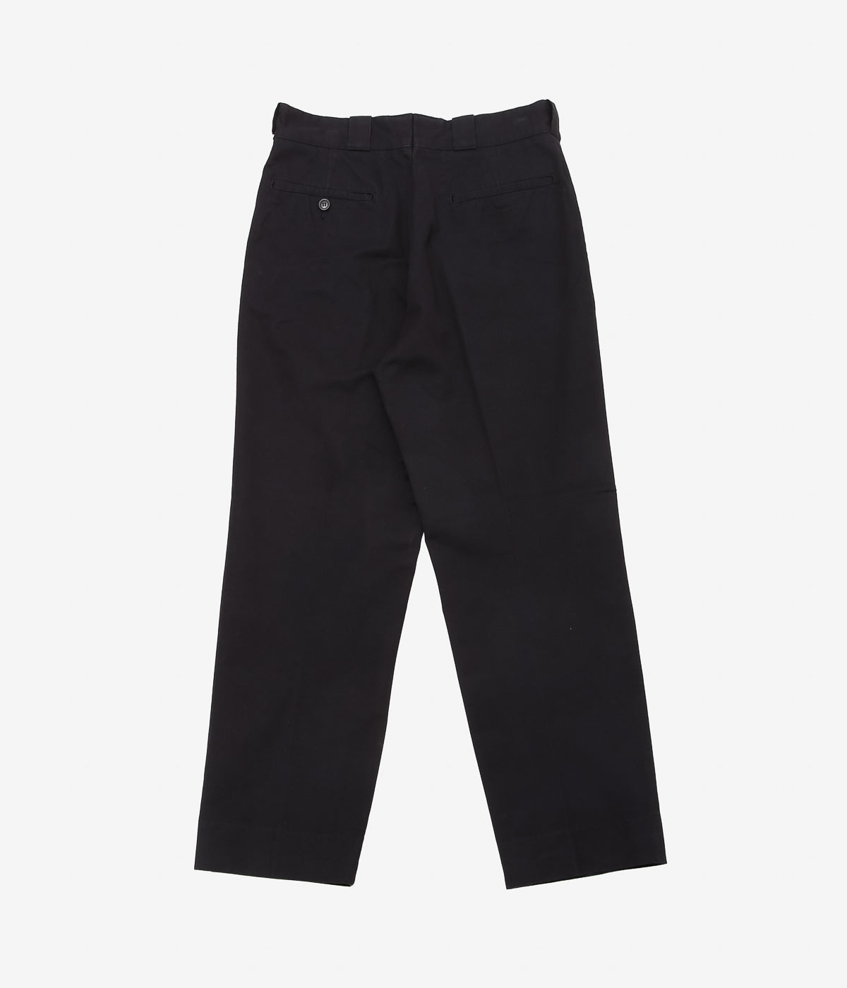 COMOLI "Postwork Twill Pants" (BLACK)