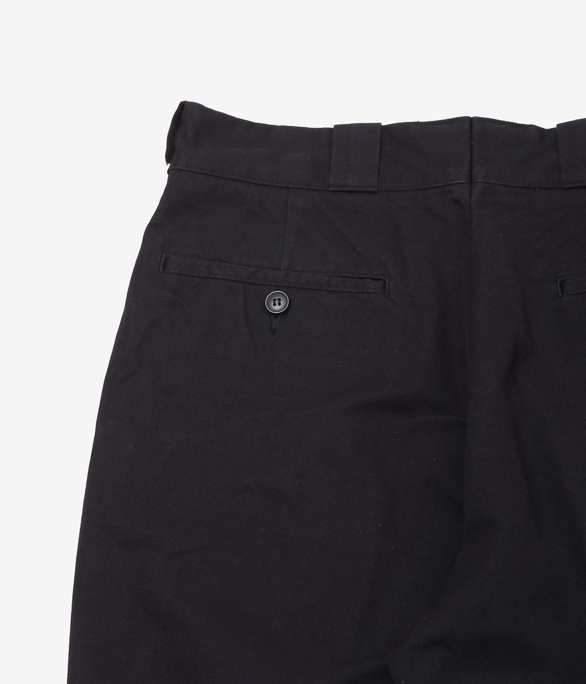 COMOLI "Postwork Twill Pants" (BLACK)