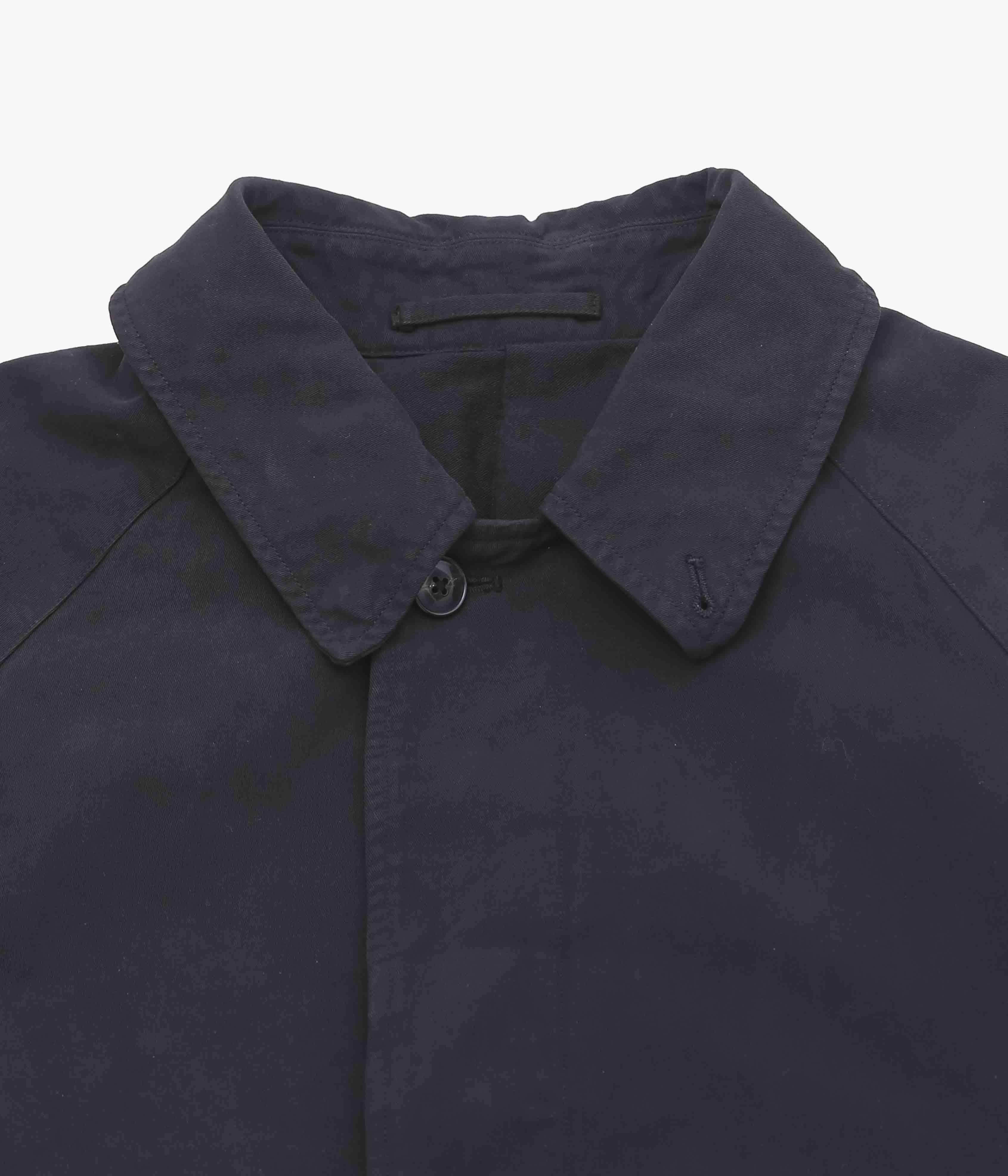 COMOLI ''製品染 バルカラーコート'' (BLACK) – THE STORE BY MAIDENS