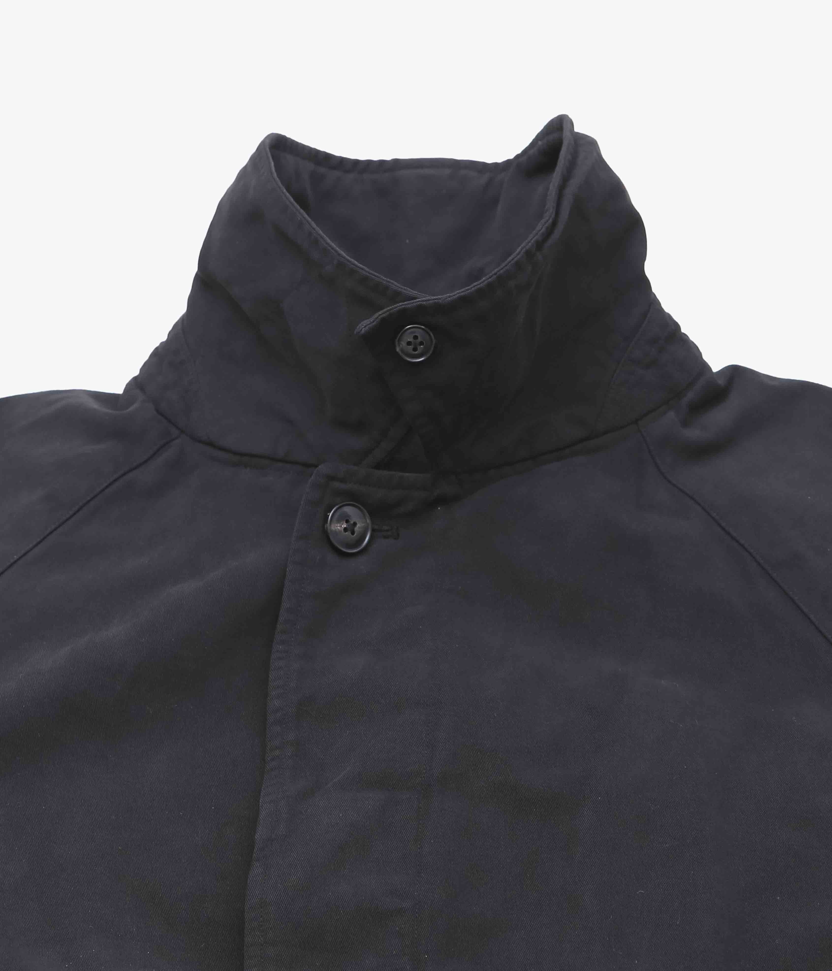COMOLI ''製品染 バルカラーコート'' (BLACK) – THE STORE BY MAIDENS